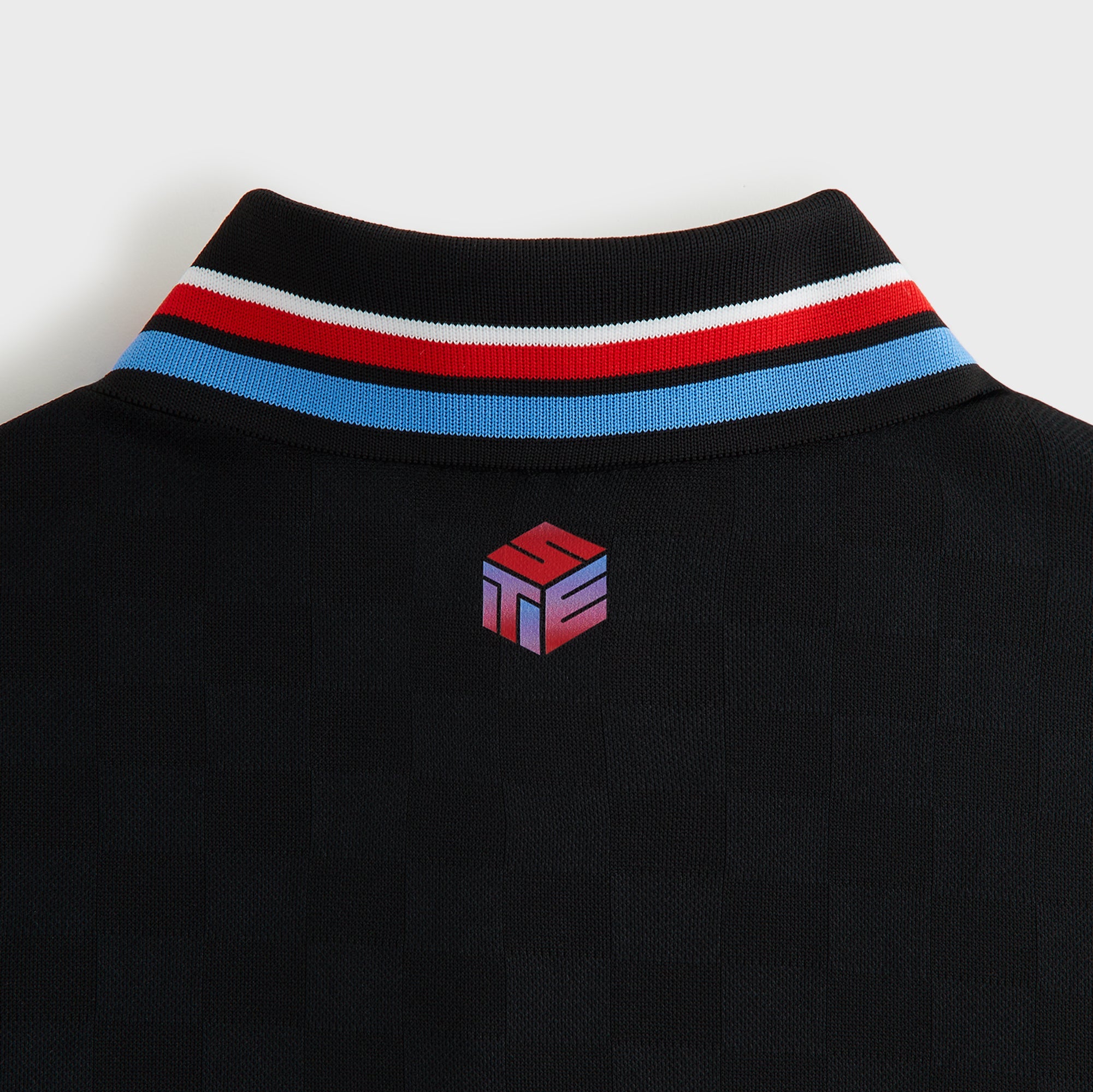 Kith Kids Checkerboard Soccer Polo - Black | Kith Black