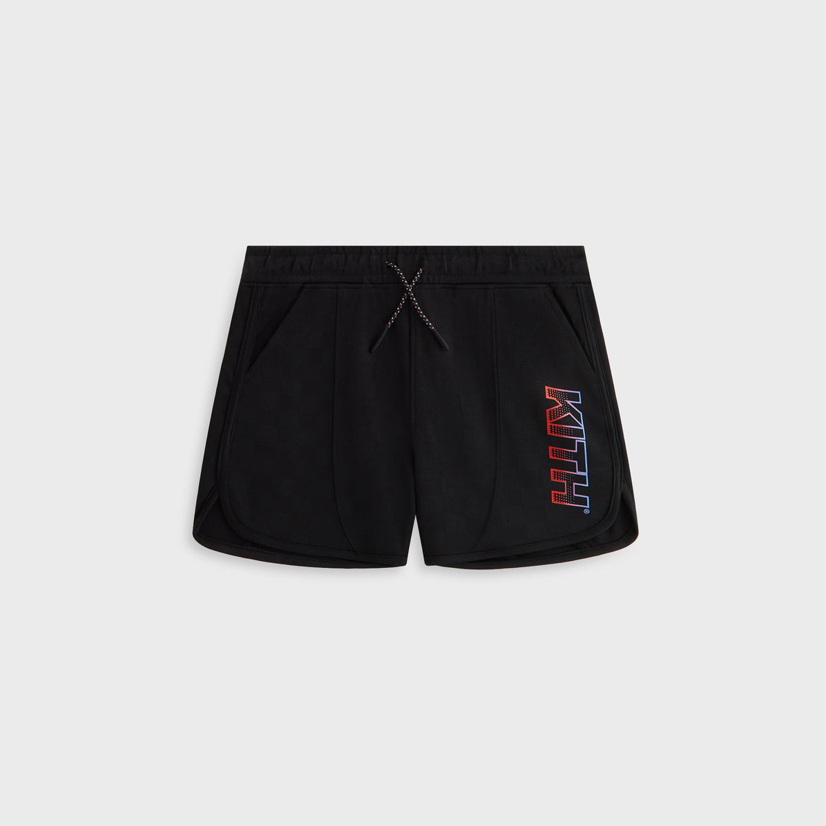 Kith Kids Checkerboard Soccer Jordan Short - Black | Kith Black