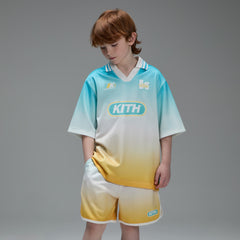 Kith Kids Gradient Soccer Jordan Short - Dusty Aqua | Kith Dusty Aqua
