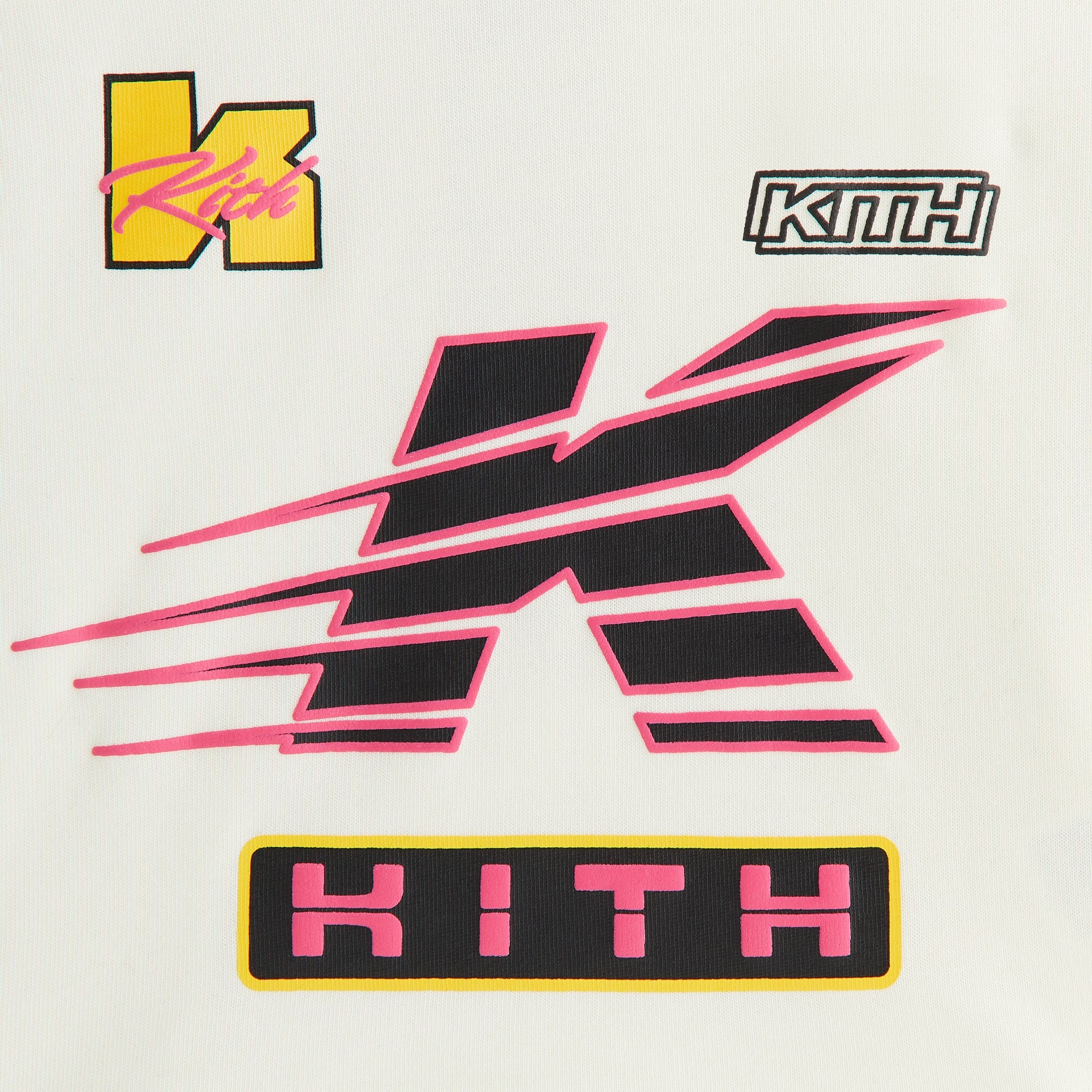 Kith Kids Speed Cropped Jasper Tee - Sandrift | Kith Sandrift