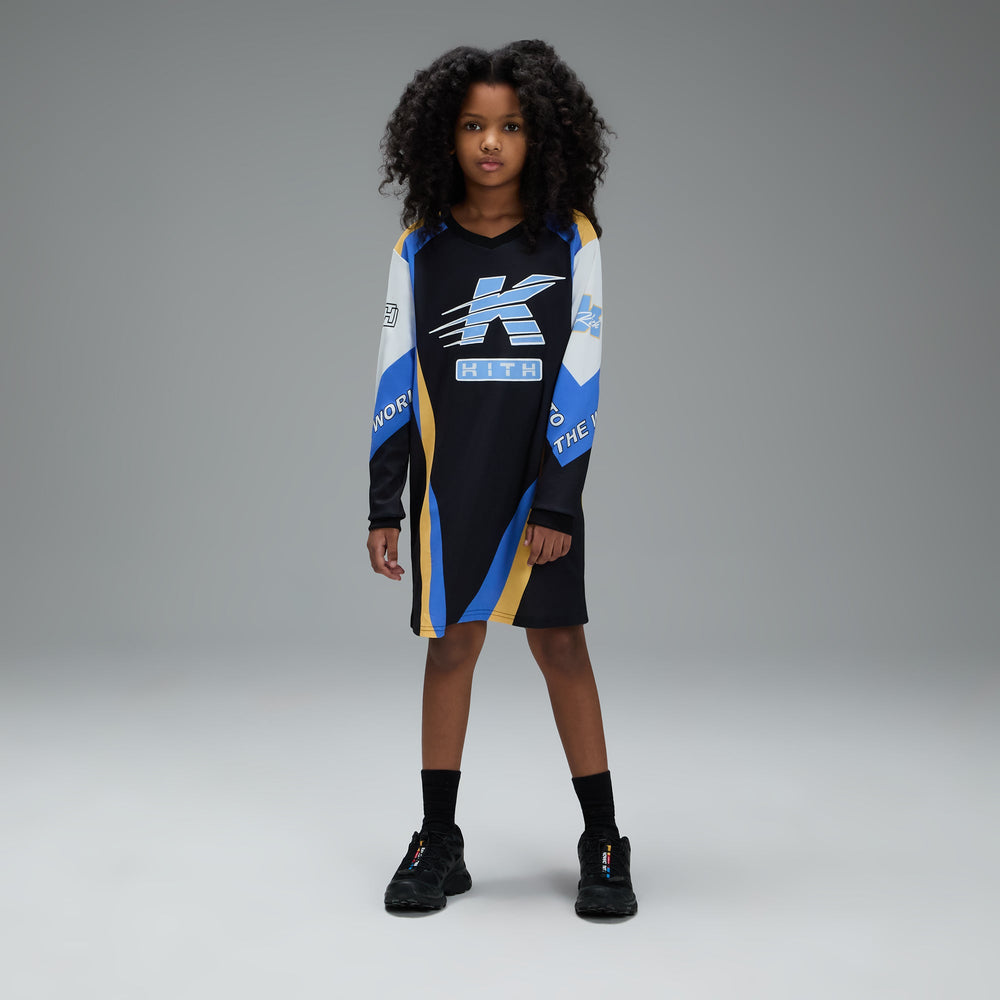 Kith Kids Ridley Speed Logo Dress - Black | Kith Black