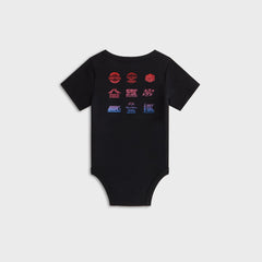 Kith Baby Speed Logo Bodysuit - Black | Kith Black