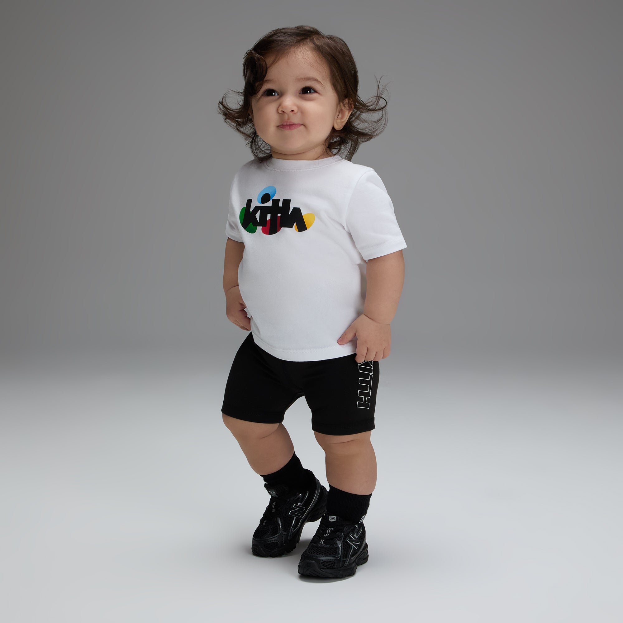 Kith Baby Active Biker Short - Black | Kith Black