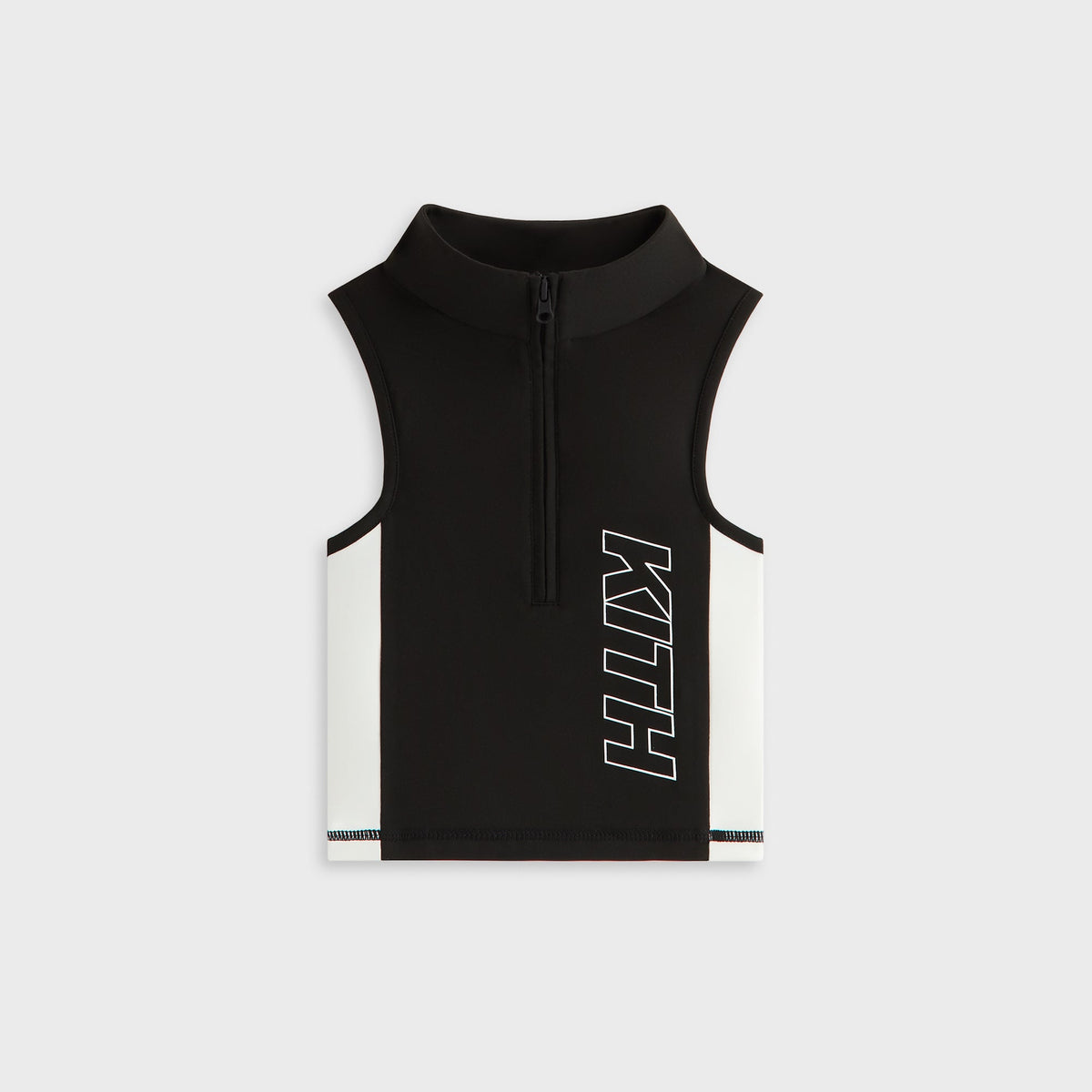 Kith Kids Active Quarter Zip Tank - Black | Kith Black