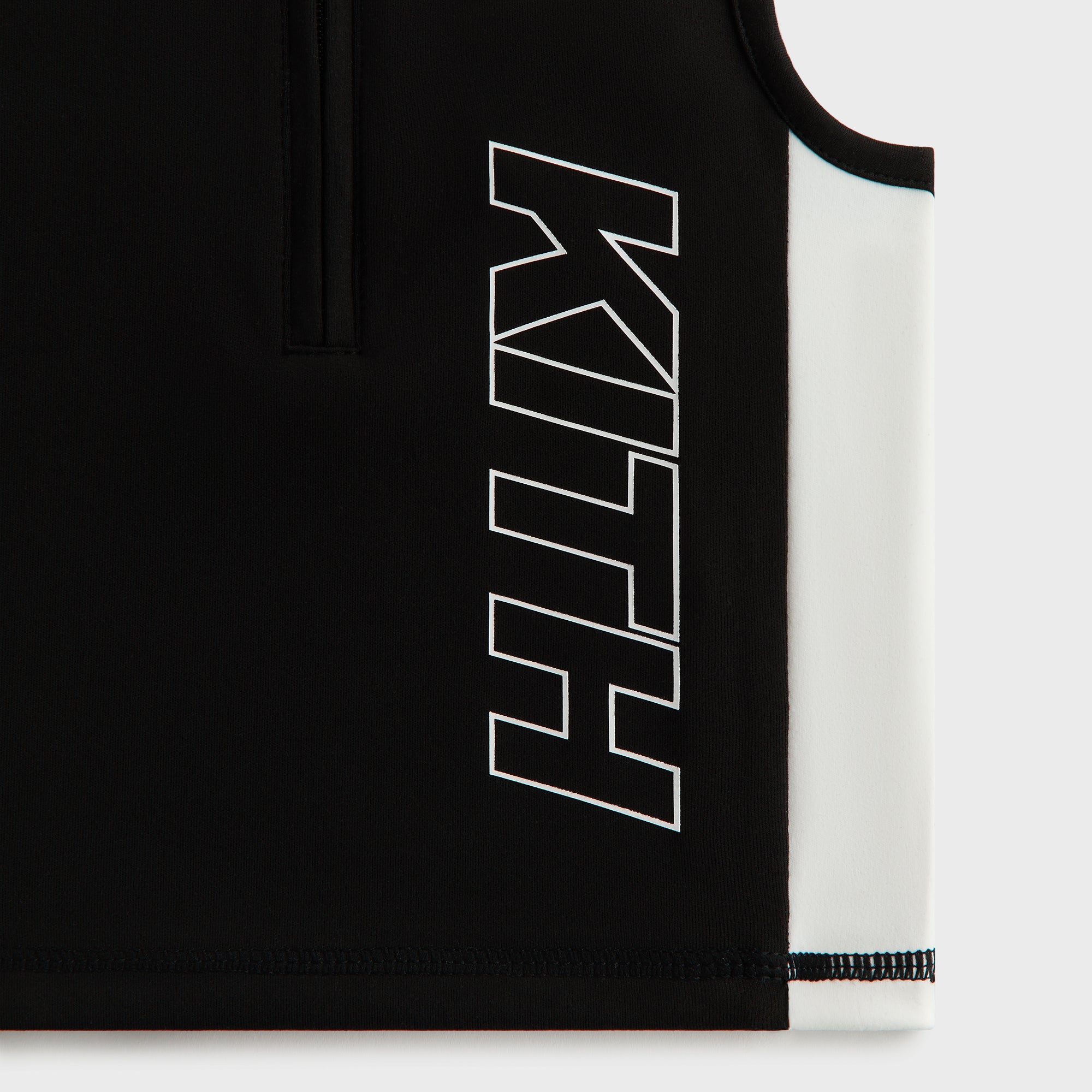 Kith Kids Active Quarter Zip Tank - Black | Kith Black