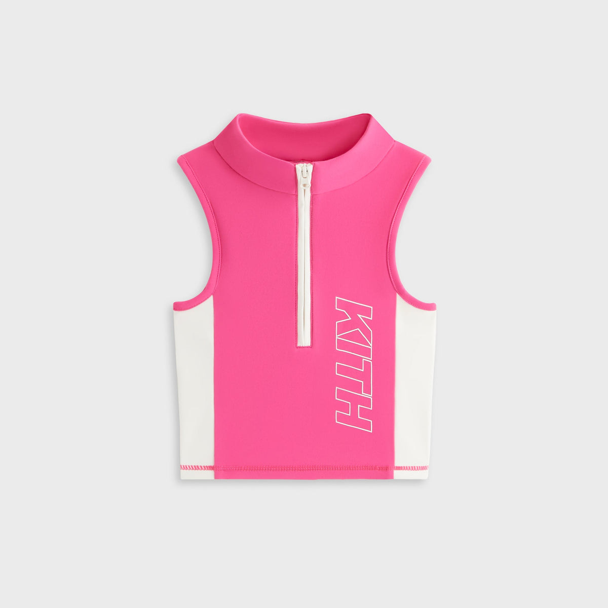 Kith Kids Active Quarter Zip Tank - Zinnia | Kith Zinnia