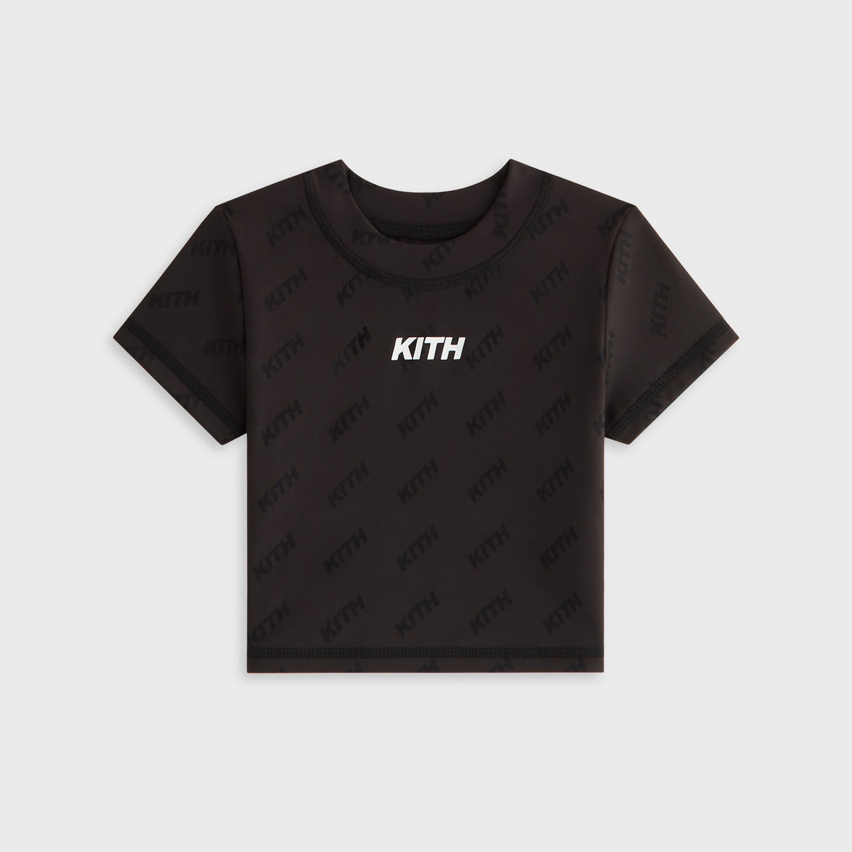 Kith Kids Monogram Active Mulberry Tee - Black | Kith Black