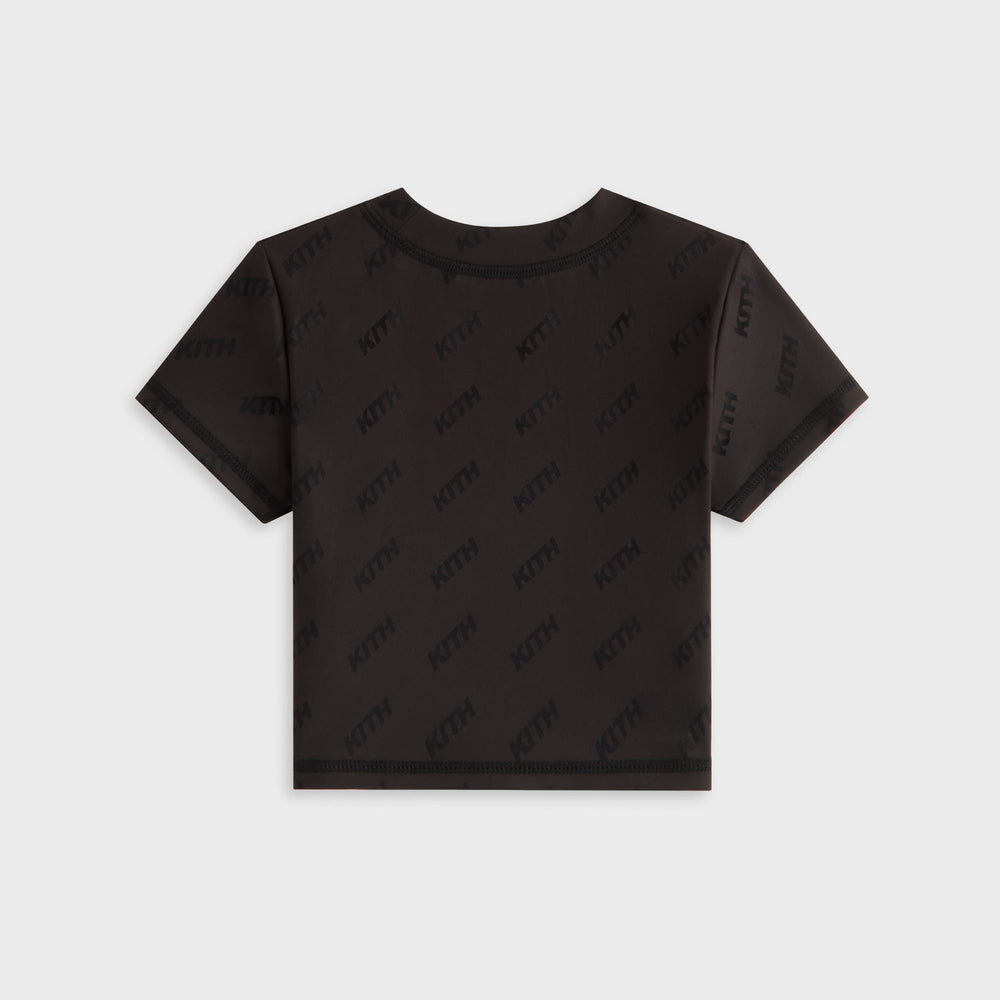 Kith Kids Monogram Active Mulberry Tee - Black | Kith Black