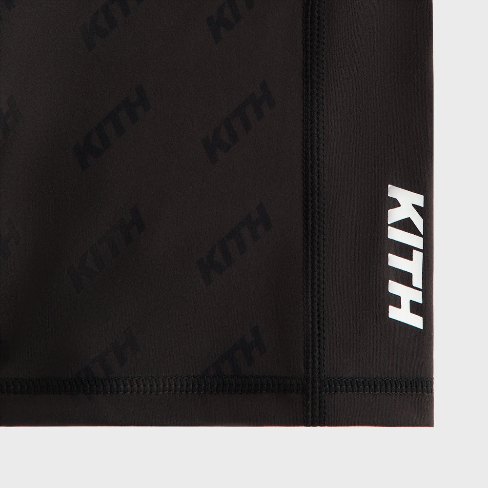 Kith Kids Monogram Active Biker Short - Black | Kith Black