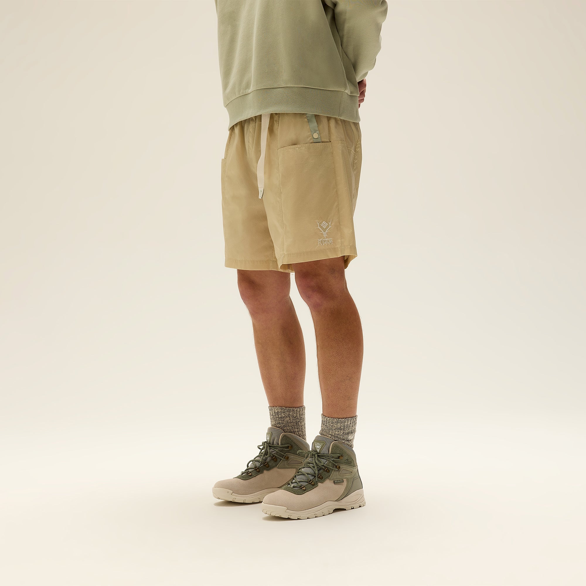 Kith & South2 West8 for Columbia C.S. Belted Short - Sandrift | Kith Sandrift