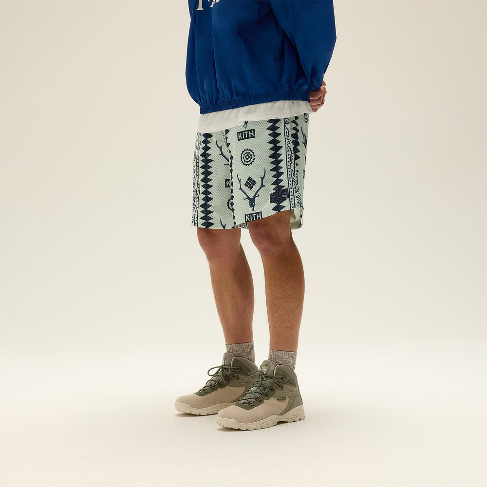Kith & South2 West8 for Columbia Curtis Mesh Short - Light Indigo | Kith Light Indigo