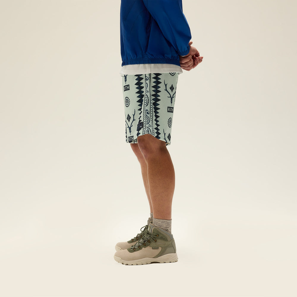 Kith & South2 West8 for Columbia Curtis Mesh Short - Light Indigo | Kith Light Indigo
