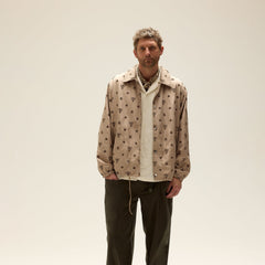 Kith & South2 West8 for Columbia Flocked Monogram Coaches Jacket - Hue | Kith Hue