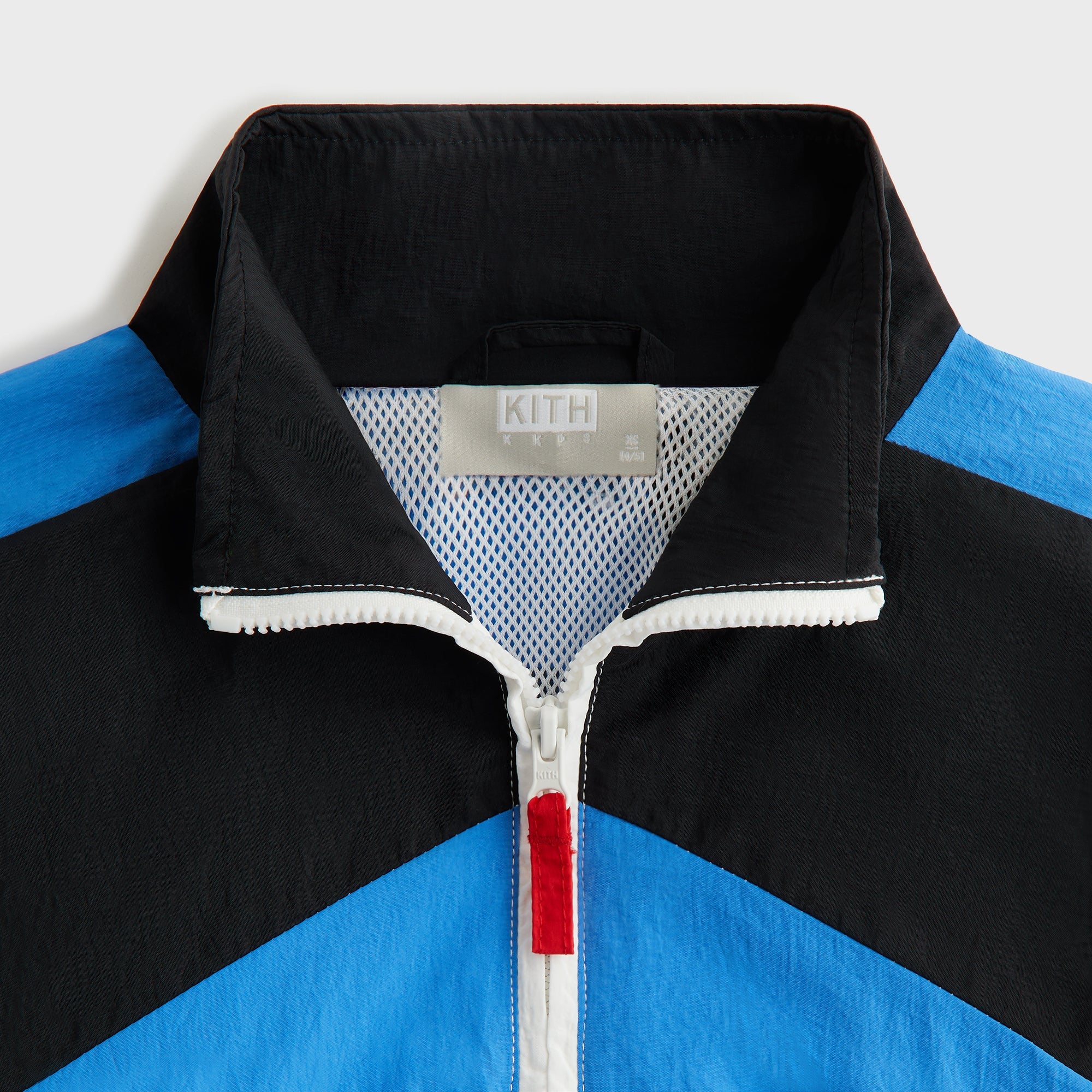 Kith Kids Blocked Milo Track Jacket - Marina | Kith Marina