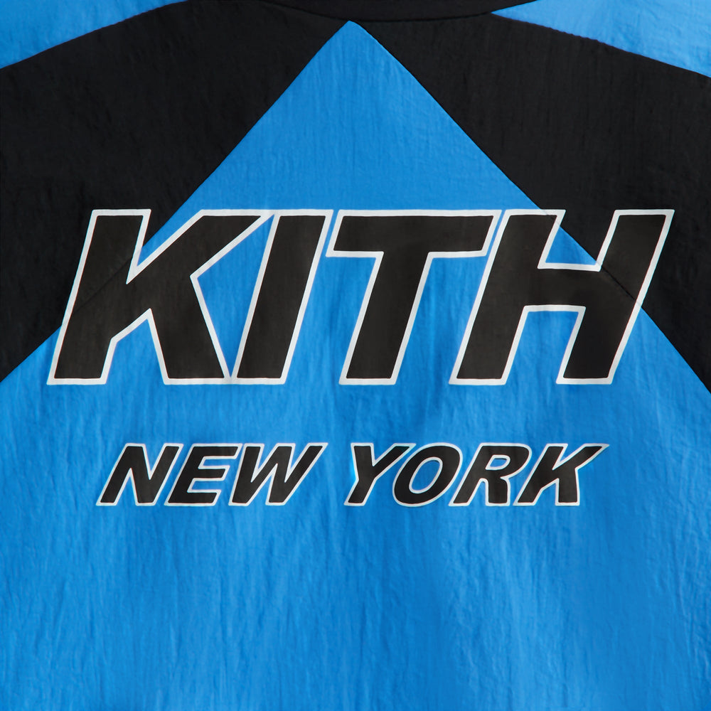 Kith Kids Blocked Milo Track Jacket - Marina | Kith Marina