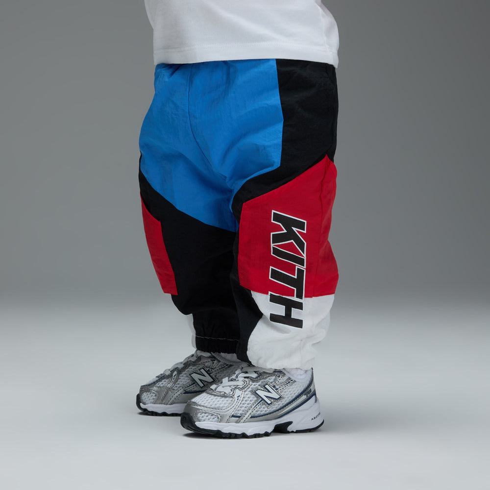 Kith Baby Blocked Milo Track Pant - Marina | Kith Marina