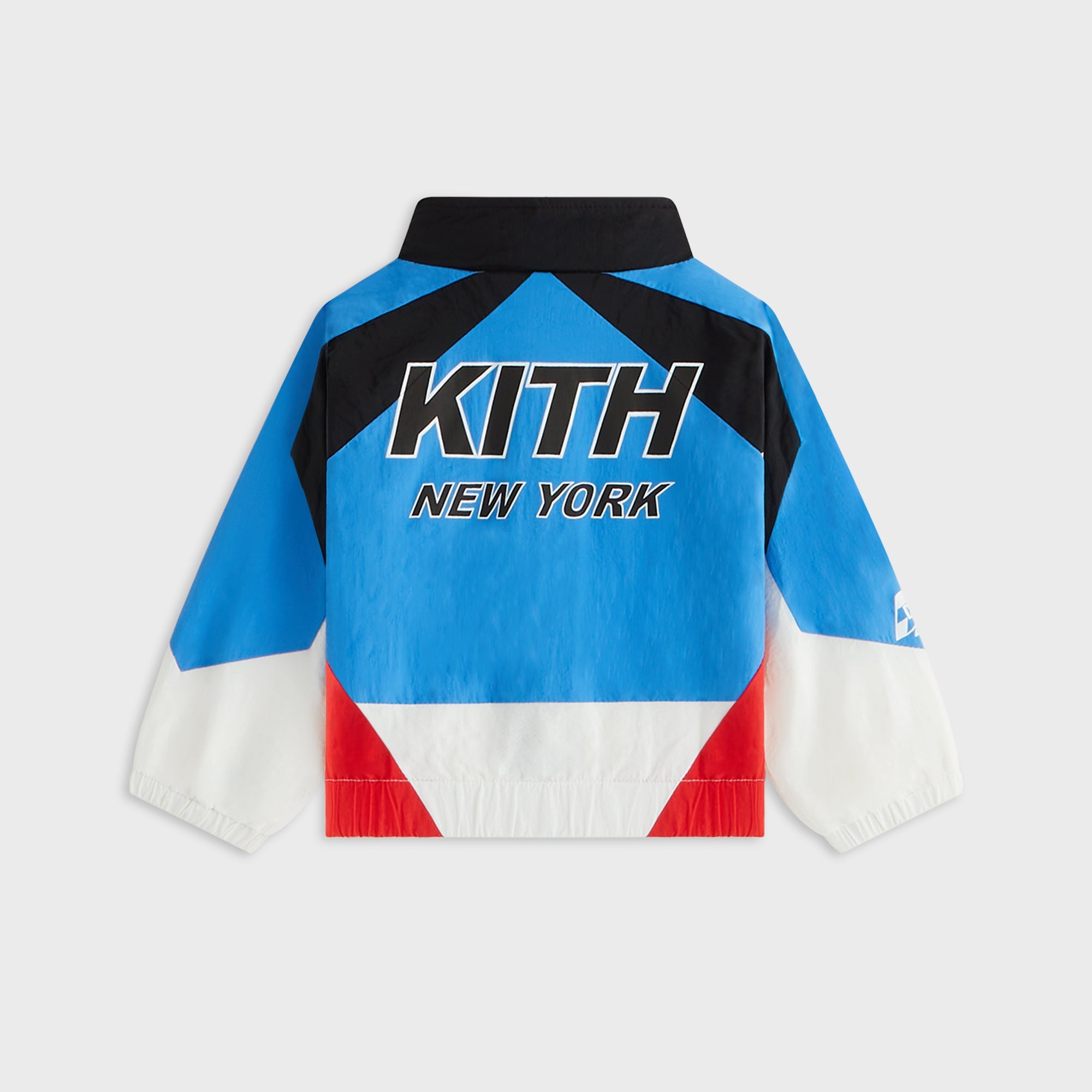 Kith Baby Blocked Milo Track Jacket - Marina | Kith Marina