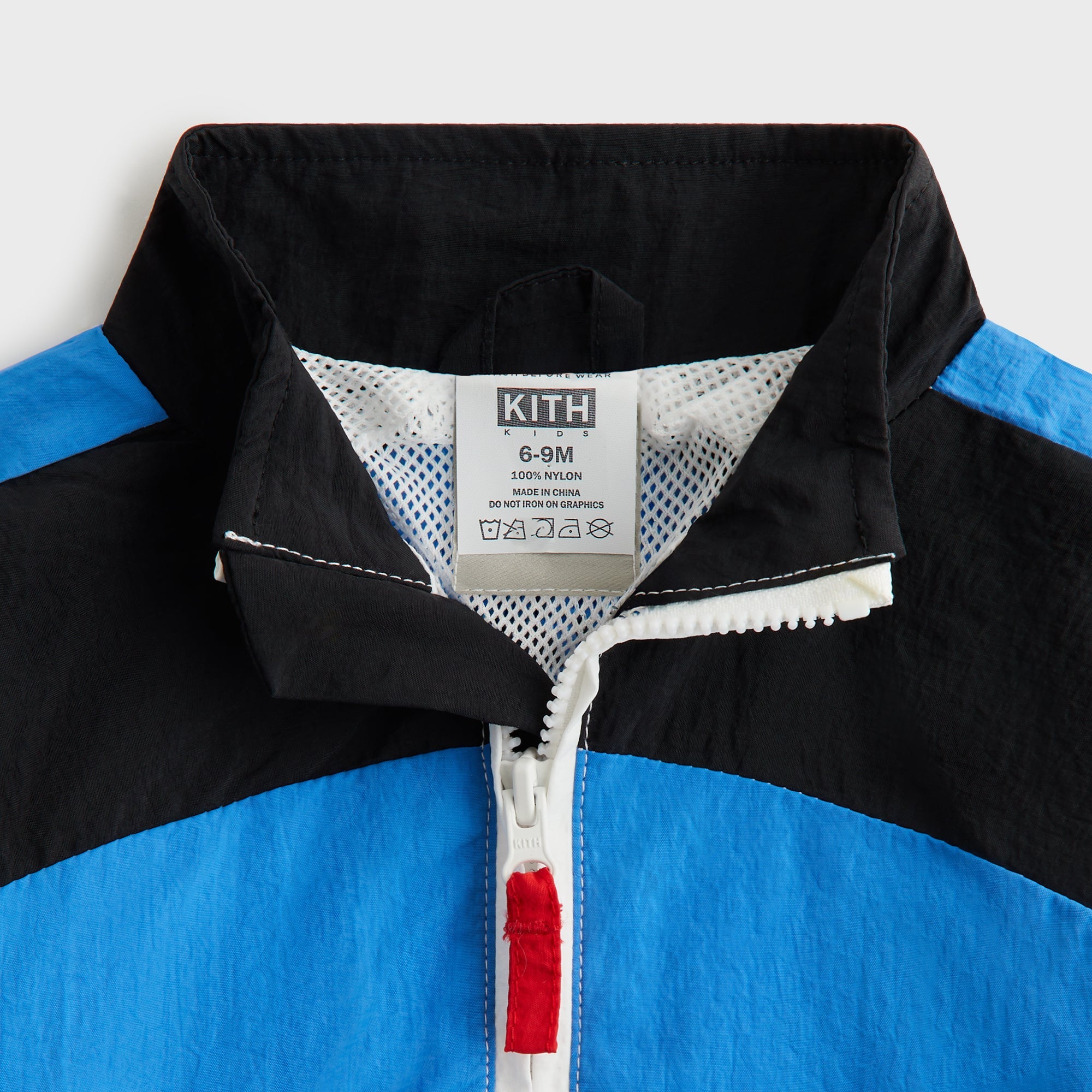 Kith Baby Blocked Milo Track Jacket - Marina | Kith Marina