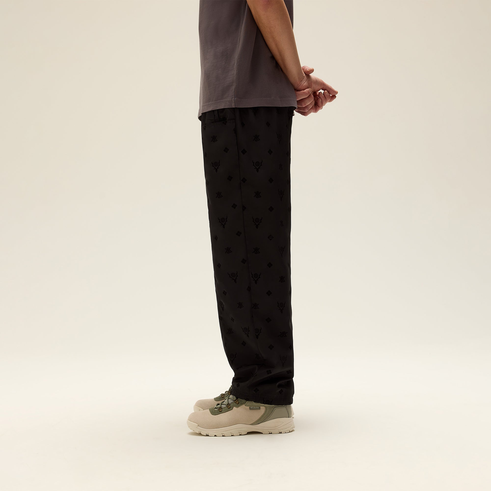 Kith & South2 West8 for Columbia Flocked Monogram String C.S. Pant - B | Kith Black