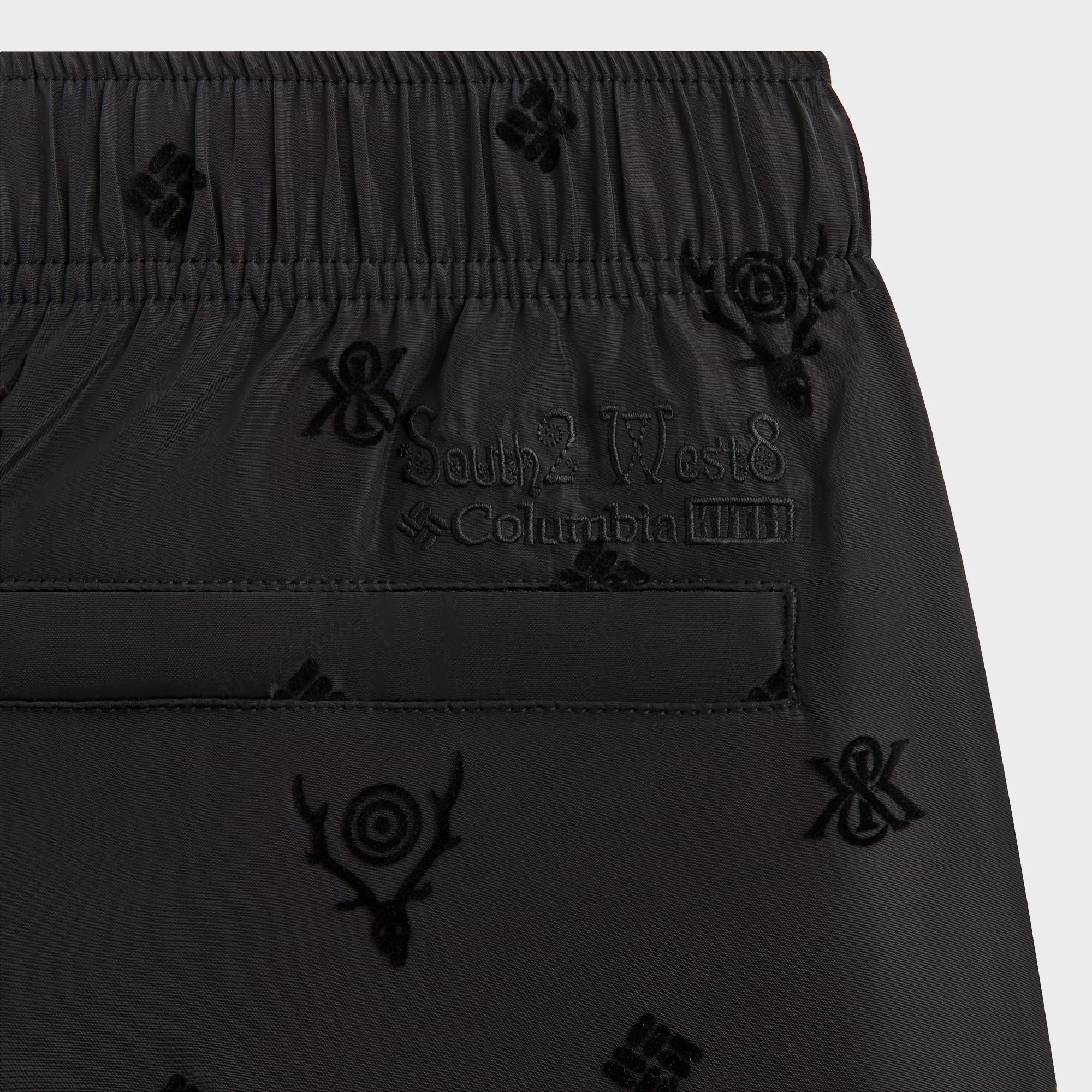 Kith & South2 West8 for Columbia Flocked Monogram String C.S. Pant - B | Kith Black