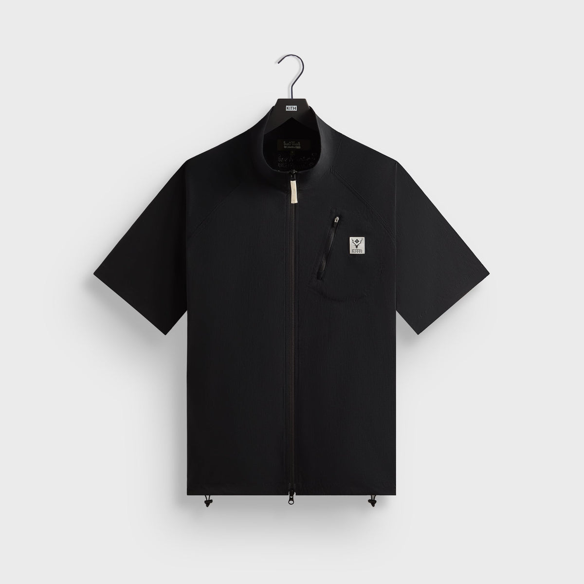 Kith & South2 West8 for Columbia S.L. Zipped Trail Short Sleeve Shirt | Kith Black