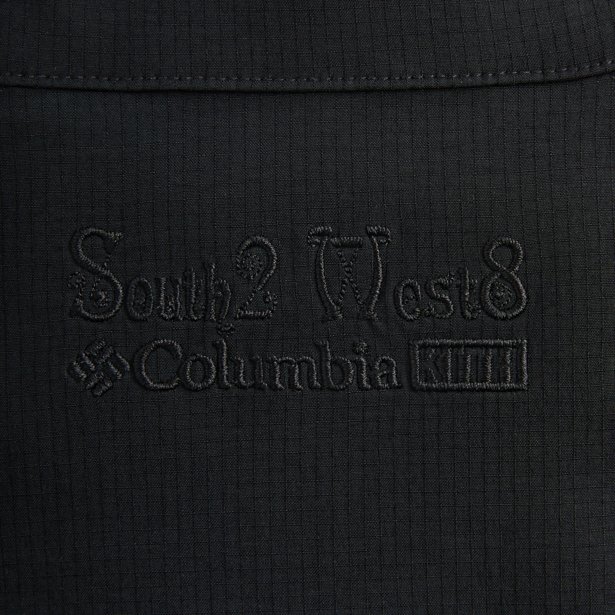 Kith & South2 West8 for Columbia S.L. Zipped Trail Short Sleeve Shirt | Kith Black
