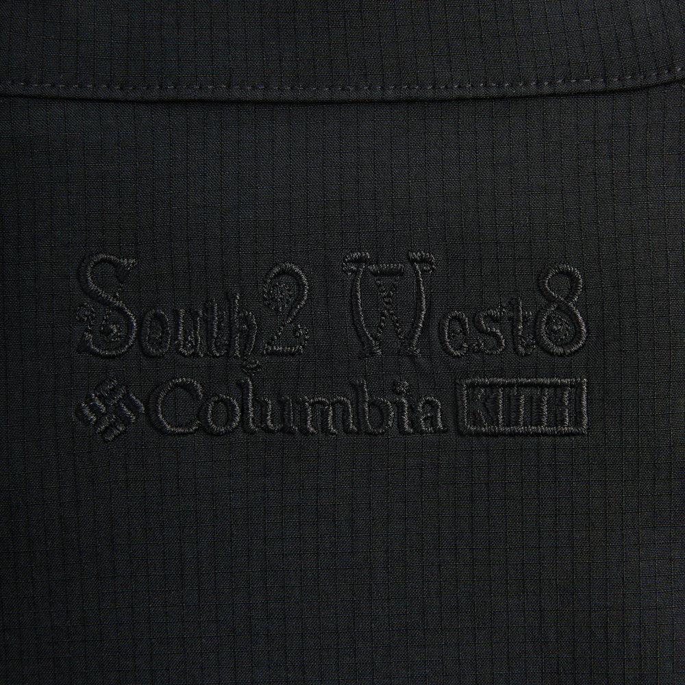 Kith & South2 West8 for Columbia S.L. Zipped Trail Short Sleeve Shirt | Kith Black