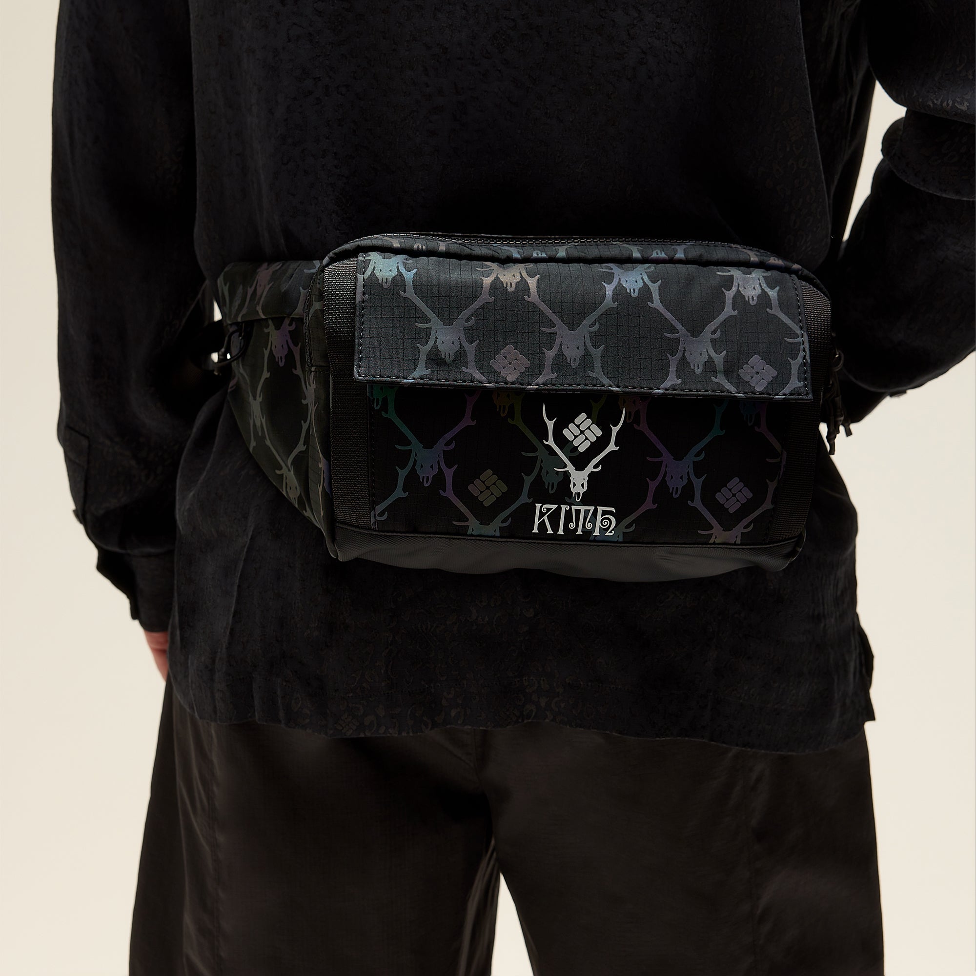 Kith & South2 West8 for Columbia Ripstop Nylon Hip Bag - Black | Kith Black