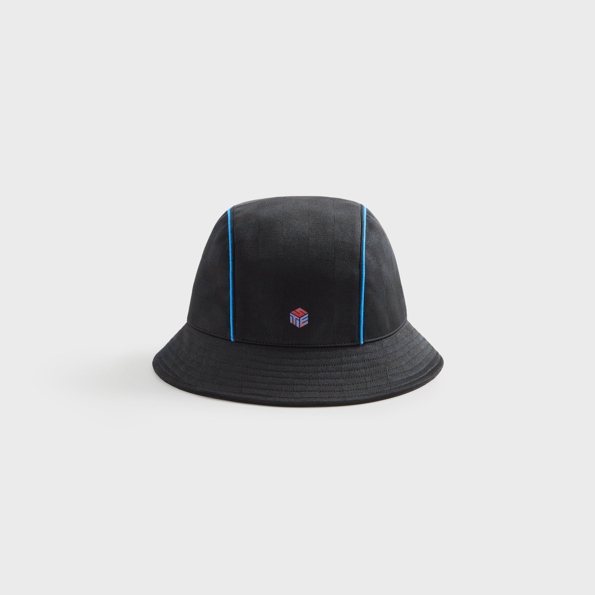 Kith Kids Soccer Checkered Bucket Hat - Black | Kith Black