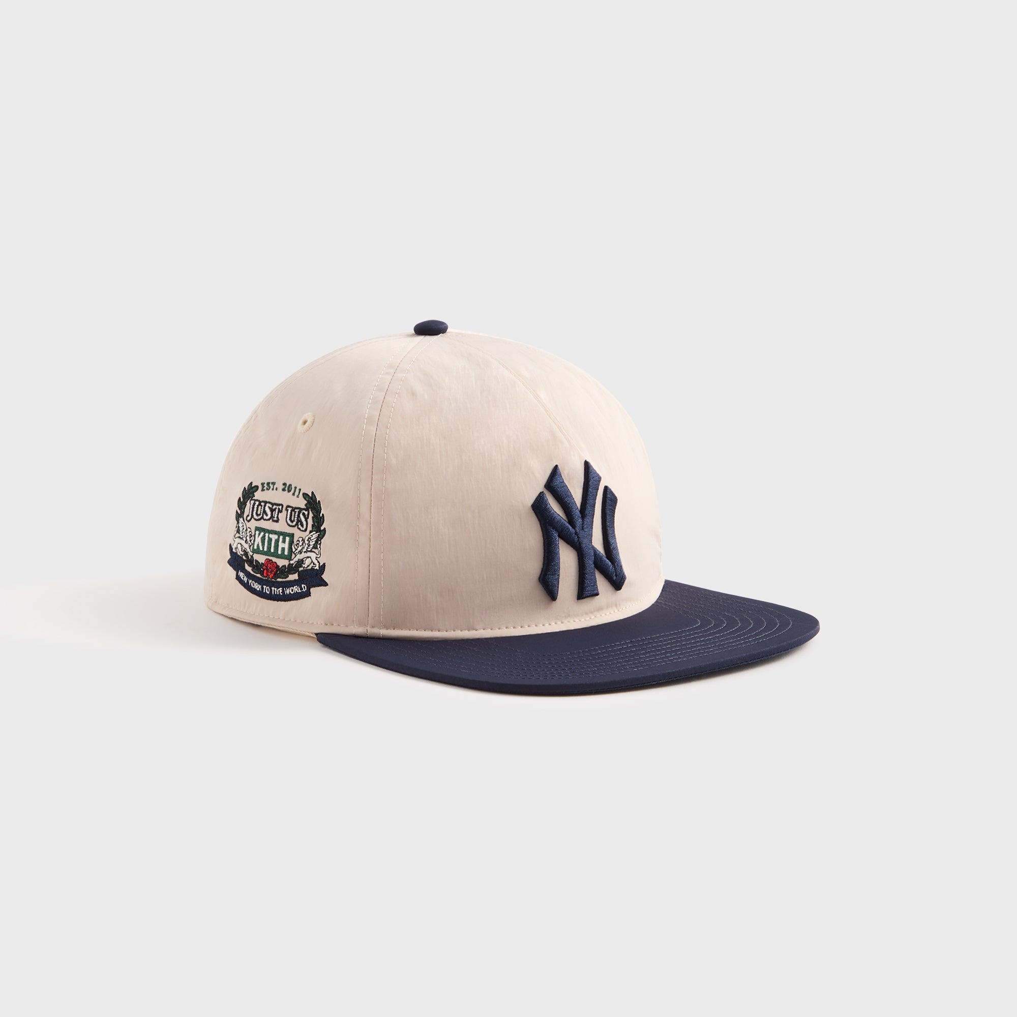 Kith & '47 for the New York Yankees Wrinkle Nylon Hitch SL Snapback - | Kith Sandrift / Nocturnal