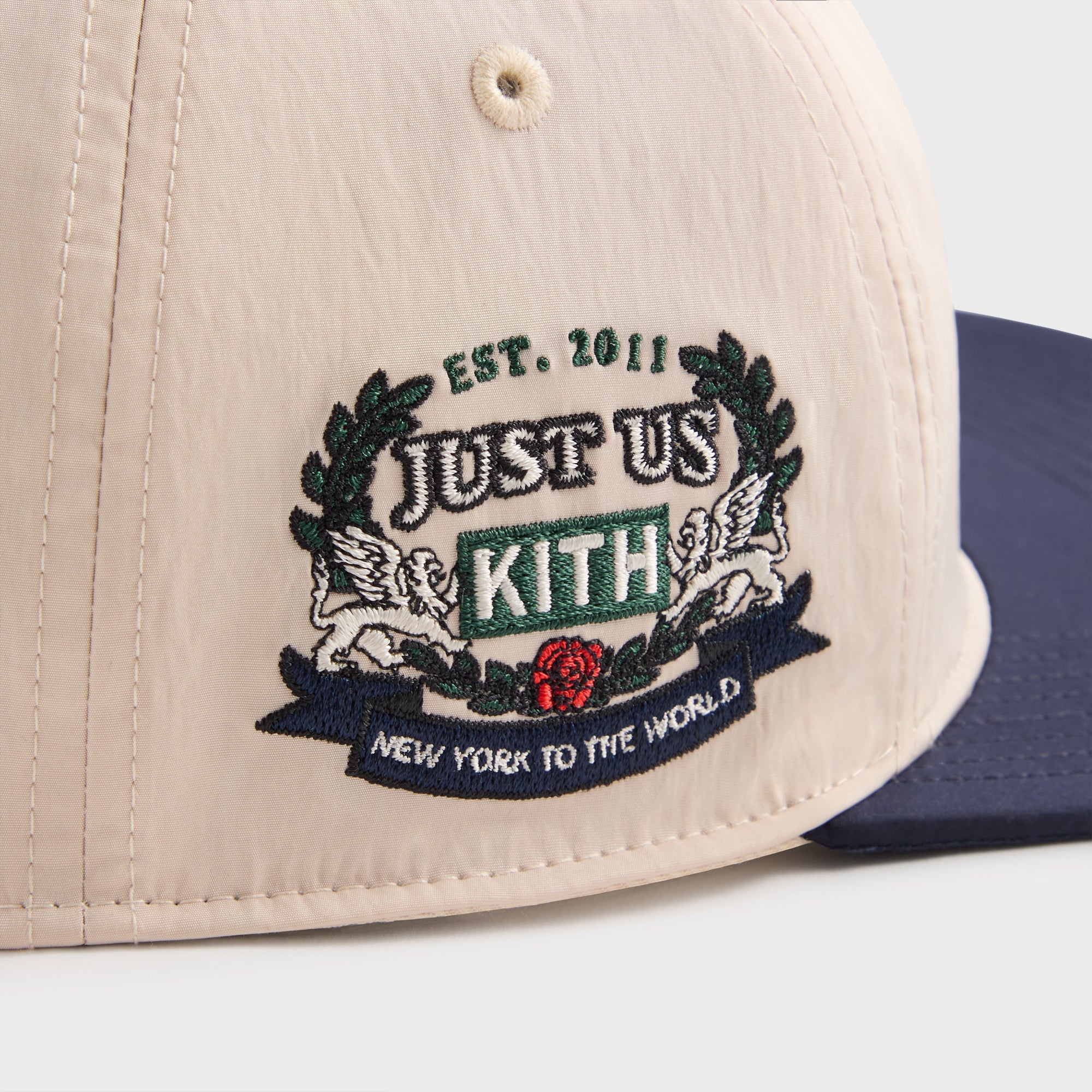 Kith & '47 for the New York Yankees Wrinkle Nylon Hitch SL Snapback - | Kith Sandrift / Nocturnal