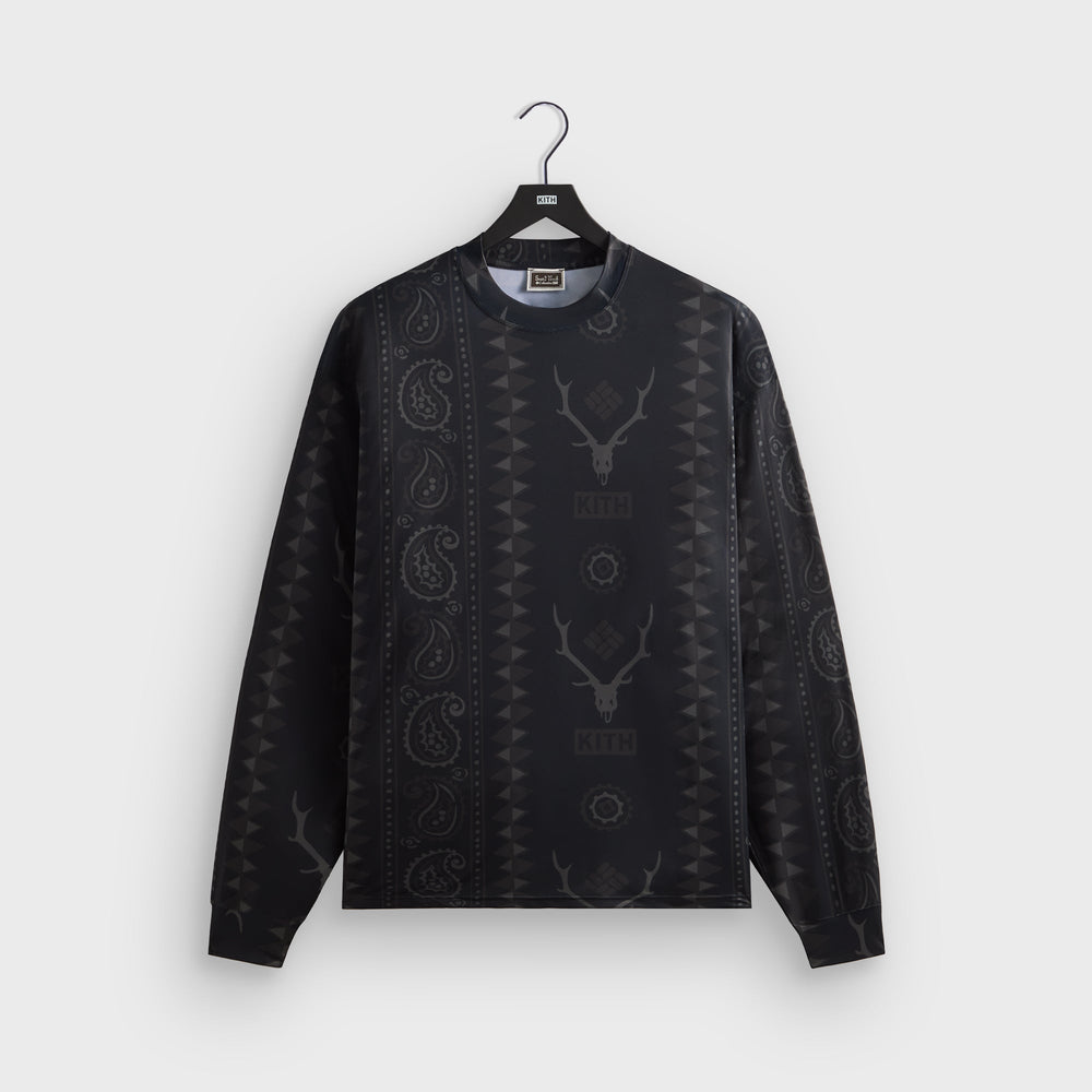 Kith & South2 West8 for Columbia Paisley Stripe Terminal Tackle™ Long | Kith Black