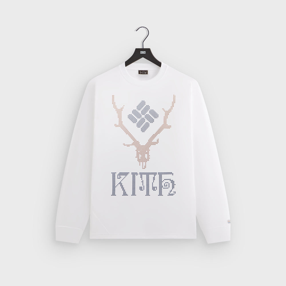 Kith & South2 West8 for Columbia Terminal Tackle™ Long Sleeve - White | Kith White