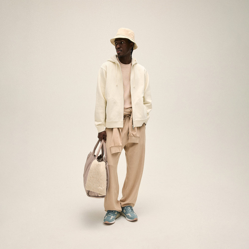 Kith 101 Compact Fleece Parker Sweatpant - Mound | Kith Mound