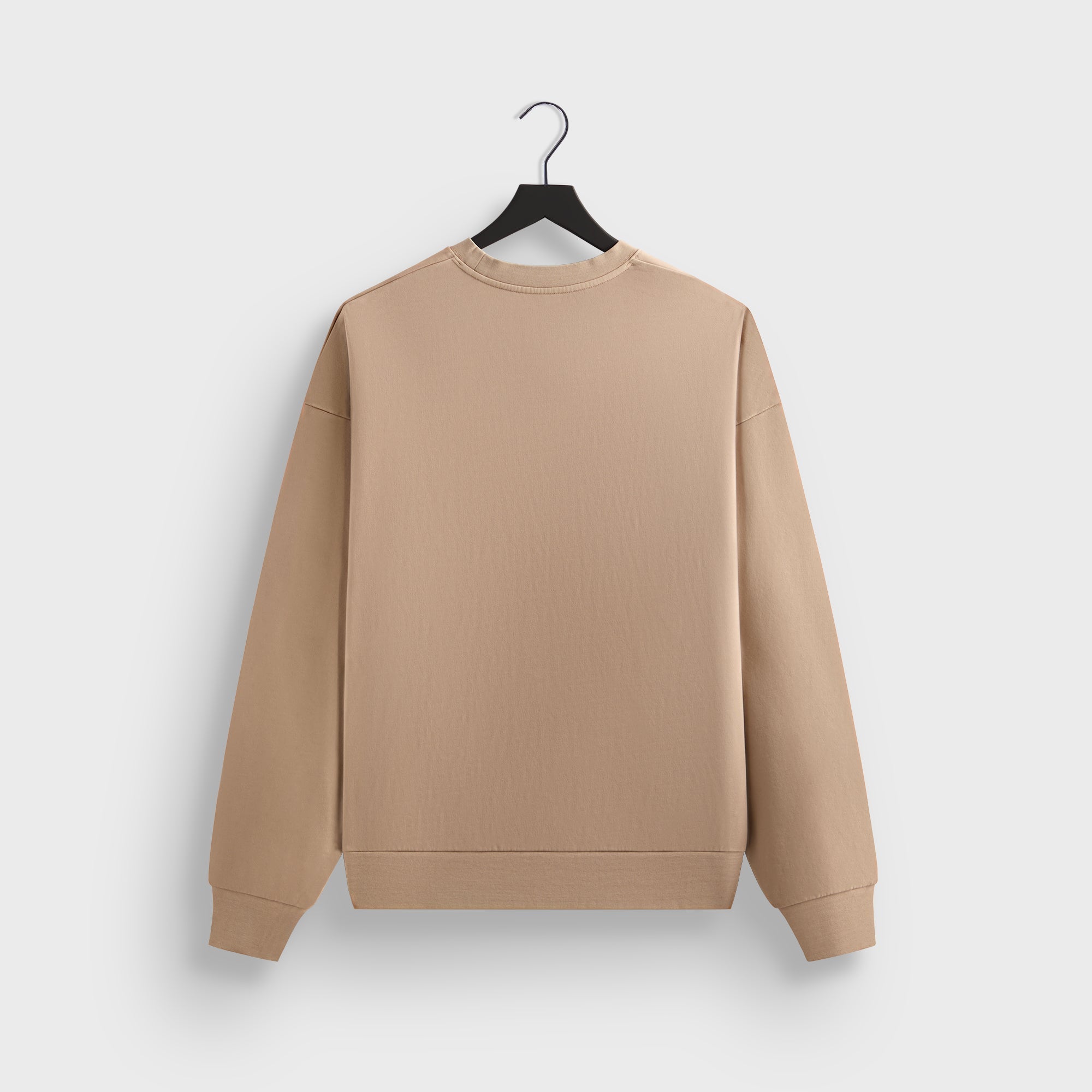 Kith 101 Compact Fleece Nelson Crewneck - Mound | Kith Mound