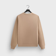 Kith 101 Compact Fleece Nelson Crewneck - Mound | Kith Mound