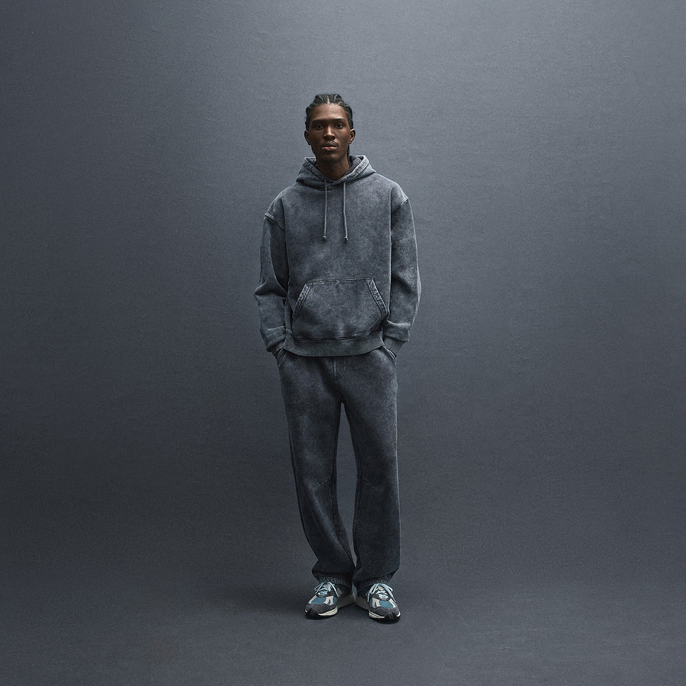 Kith 101 Sueded Fleece Elmhurst Sweatpant - Nightfall | Kith Nightfall