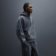 Kith 101 Sueded Fleece Williams III Hoodie - Nightfall | Kith Nightfall