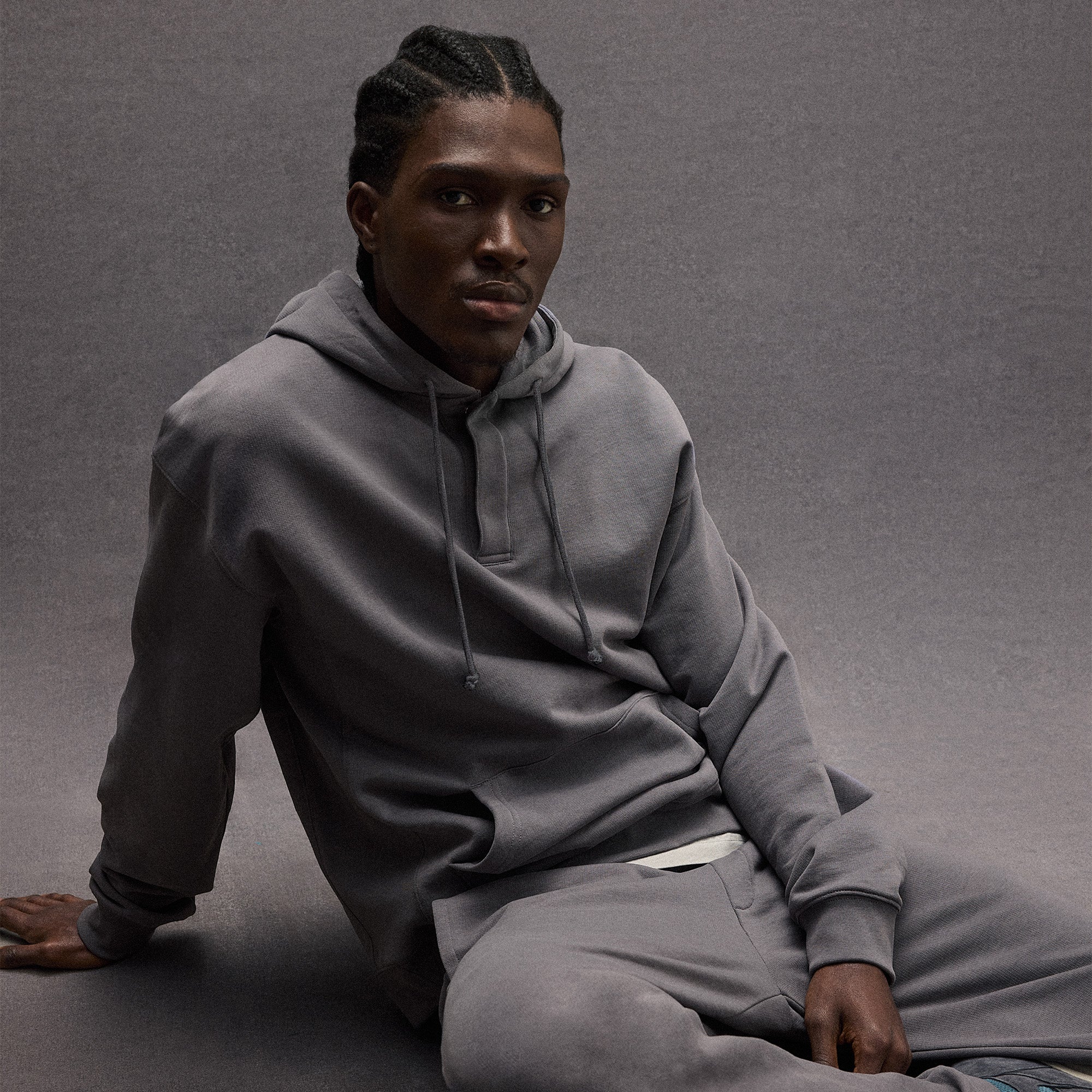 Kith 101 Micro Terry Williams IV Hoodie - Quilt | Kith Quilt