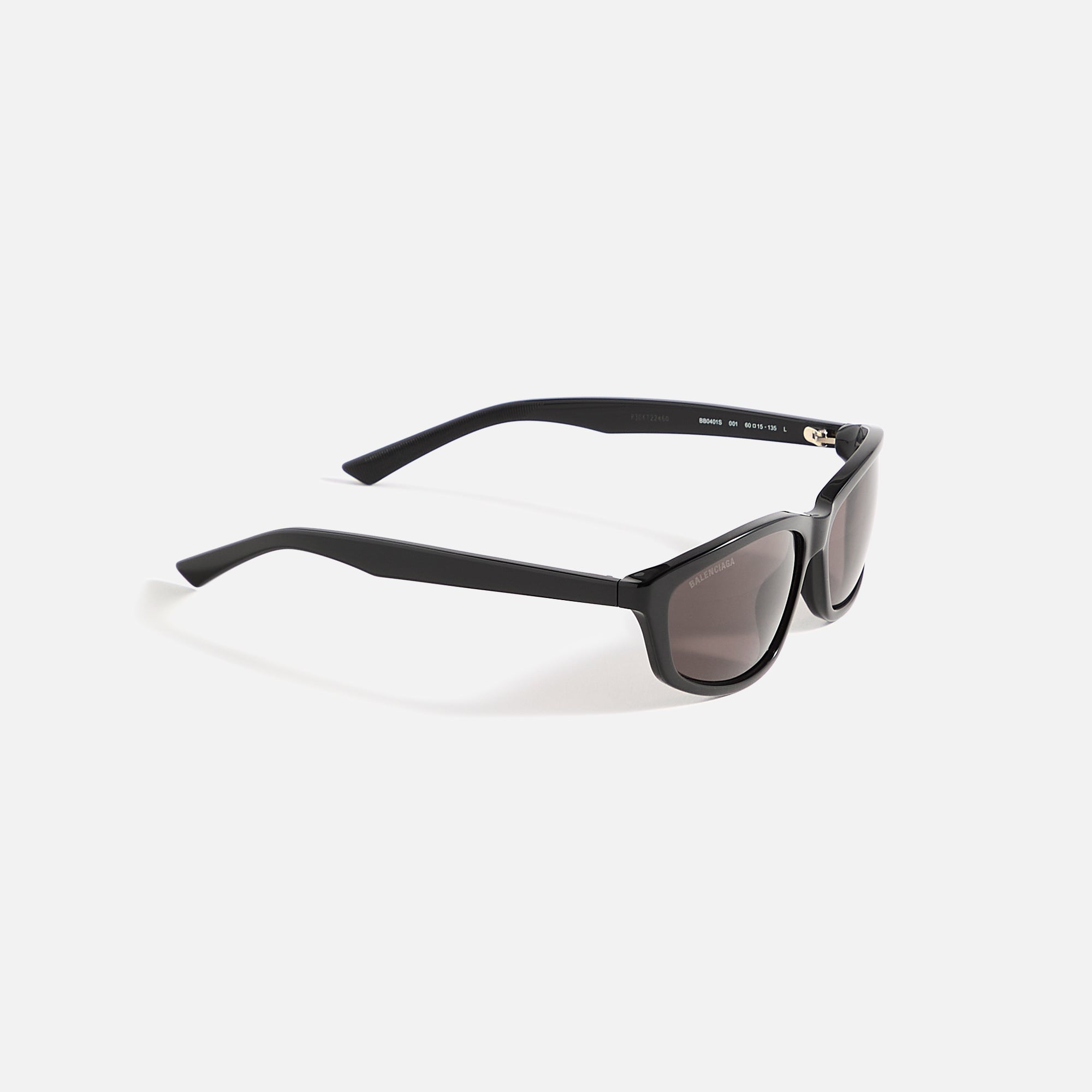 Balenciaga Rectangular Frames - Black | Kith Black
