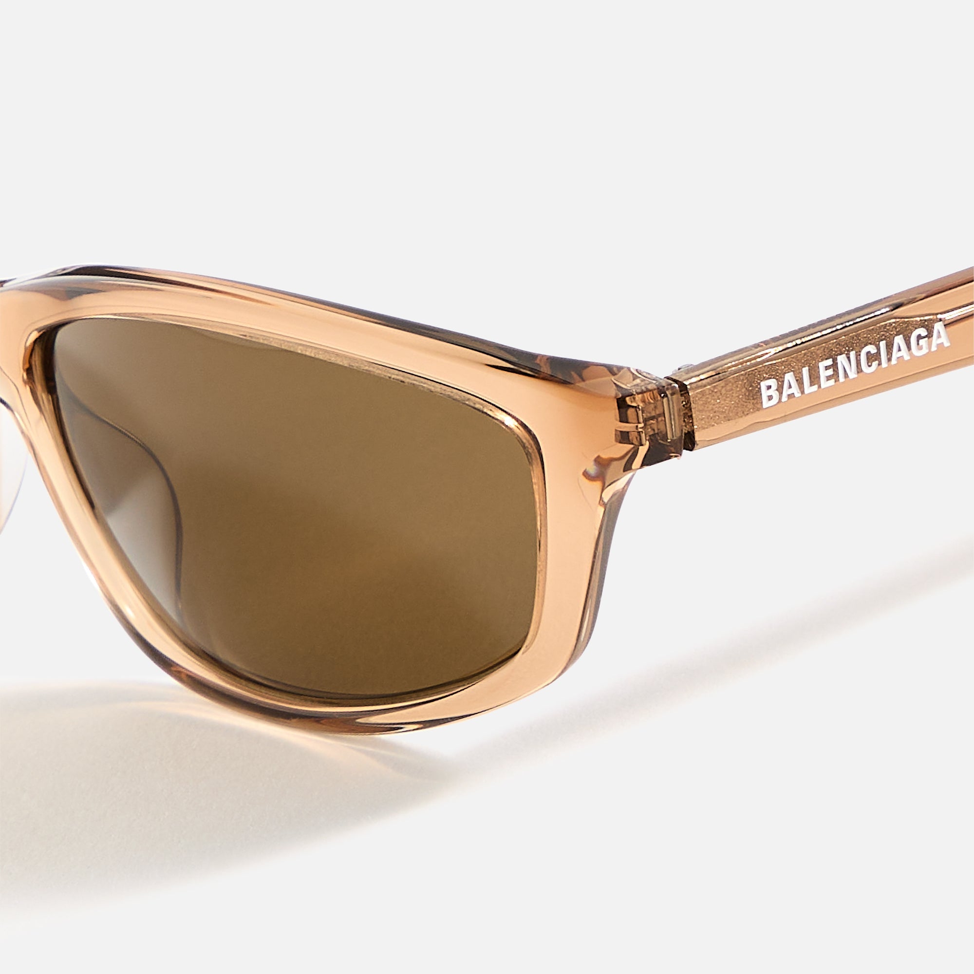 Balenciaga Rectangular Frames - Beige | Kith Beige