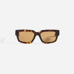 Bottega Veneta Rectangular Frames - Dark Havana | Kith Dark Havana