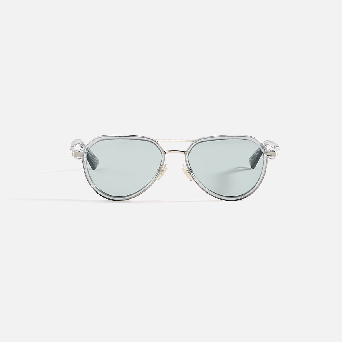 Bottega Veneta Aviator Frames - Denim Blue | Kith Denim Blue