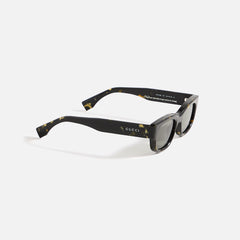 Gucci Transparent Rectangular Frames - Black | Kith Black