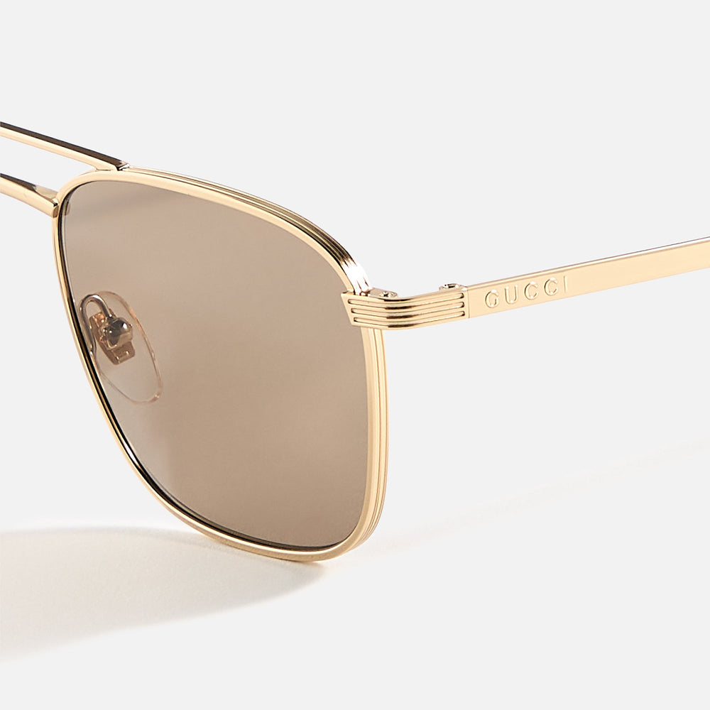Gucci Rectangular Frames - Gold | Kith Gold