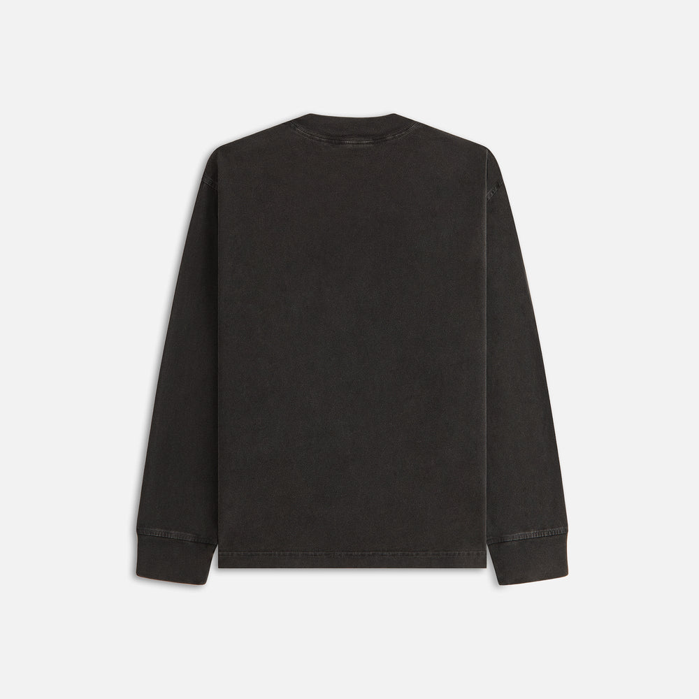 Kith Women Charged Up Vintage Oversized Sonoma Long Sleeve Tee - Black | Kith Black