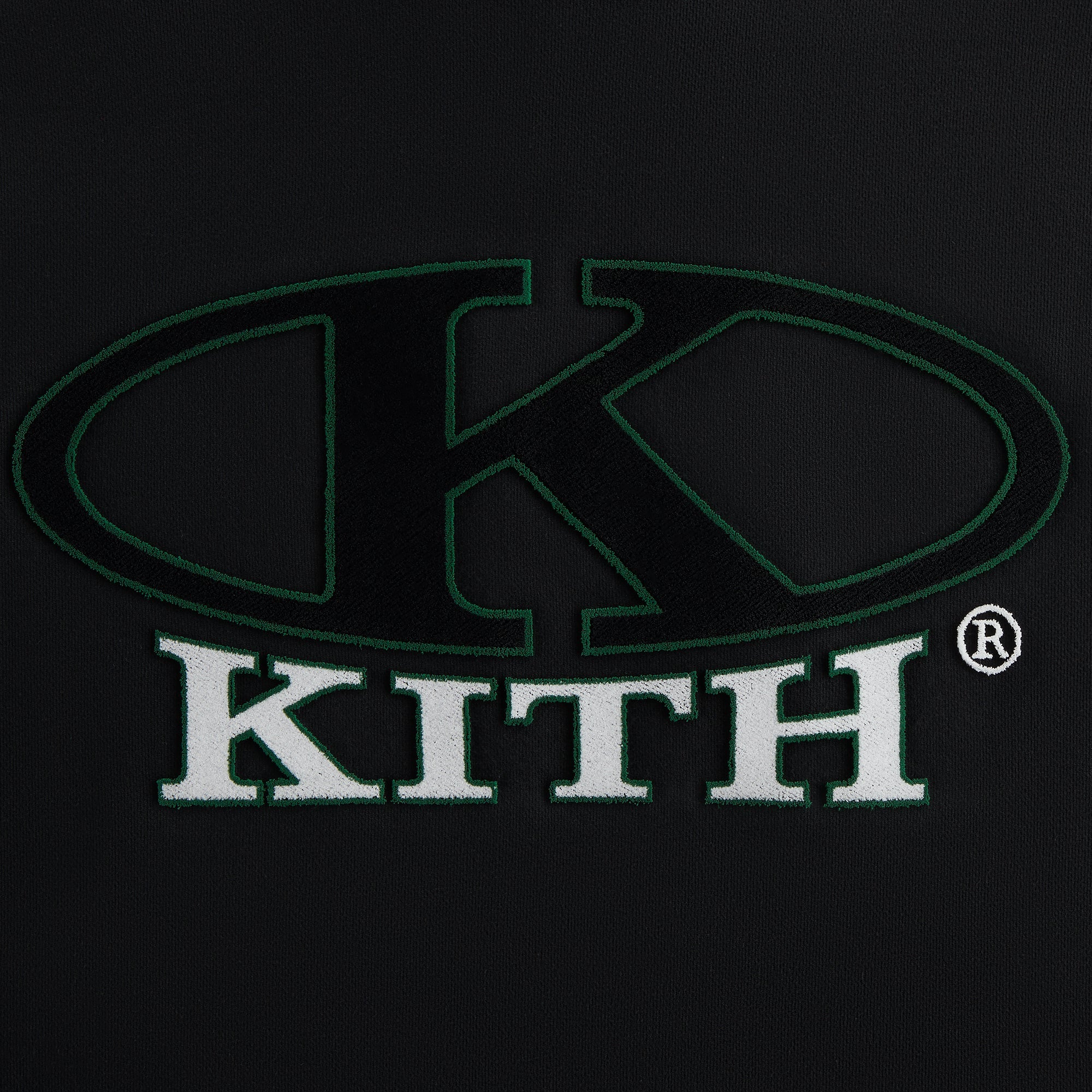 Kith Women Ellipse Logo Hunter III Quarter Zip - Black | Kith Black