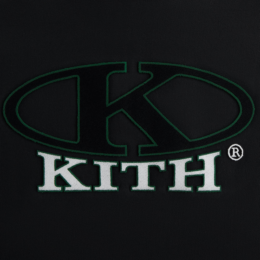 Kith Women Ellipse Logo Hunter III Quarter Zip - Black | Kith Black