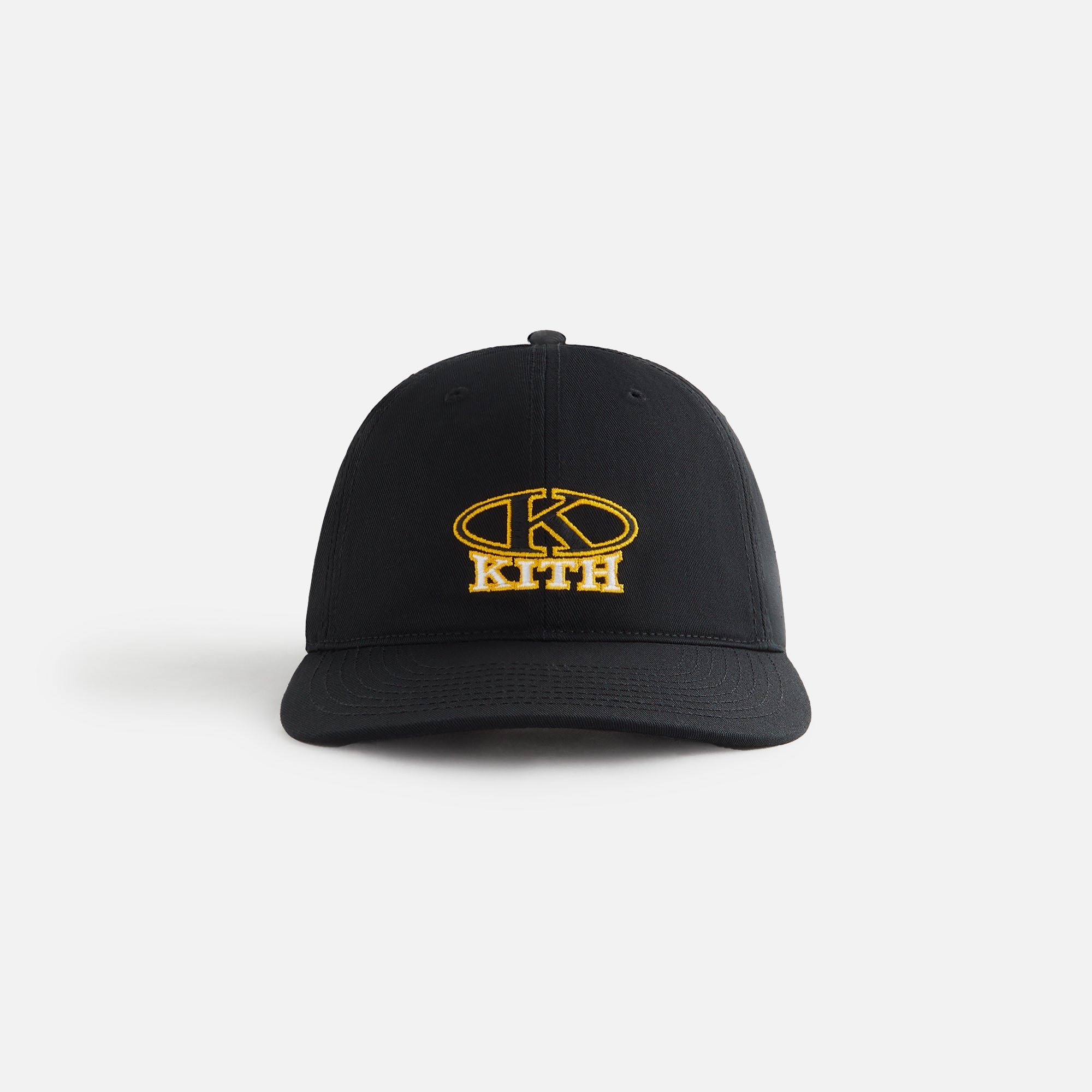 Kith Women Ellipse Logo Twill Classic Cap - Black | Kith Black