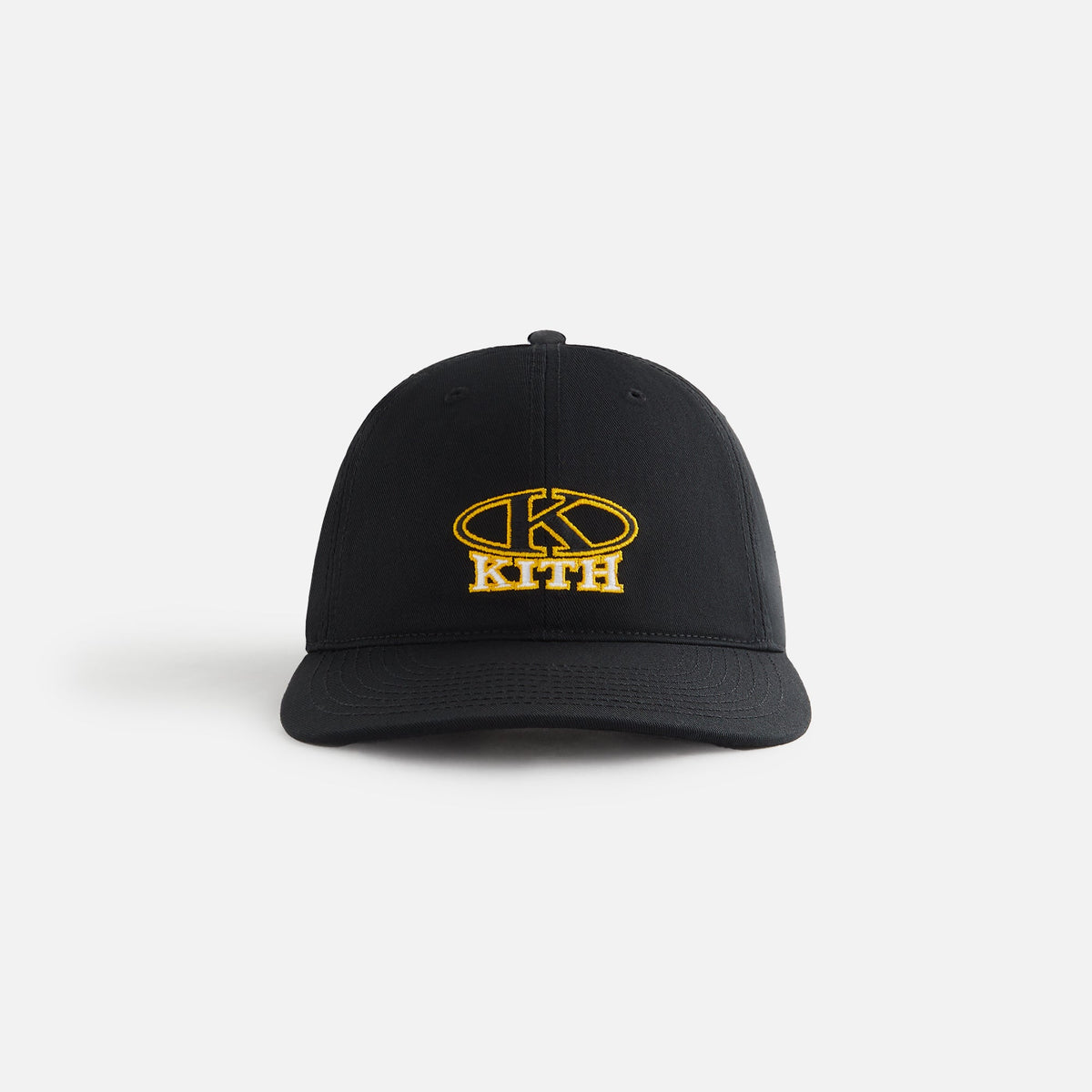 Kith Women Ellipse Logo Twill Classic Cap - Black | Kith Black